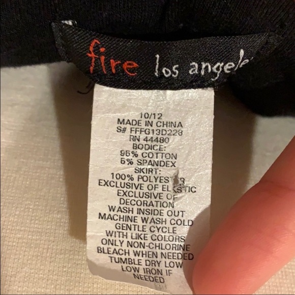 fire los angeles colorful dress - Picture 3 of 3